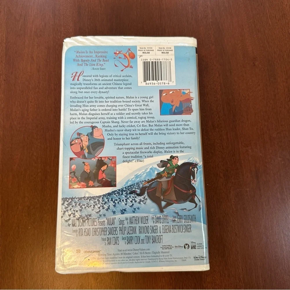 Disneys Masterpiece Collection Vintage VHS Tapes Qty 5 total as Shown in photo - Picture 9 of 16